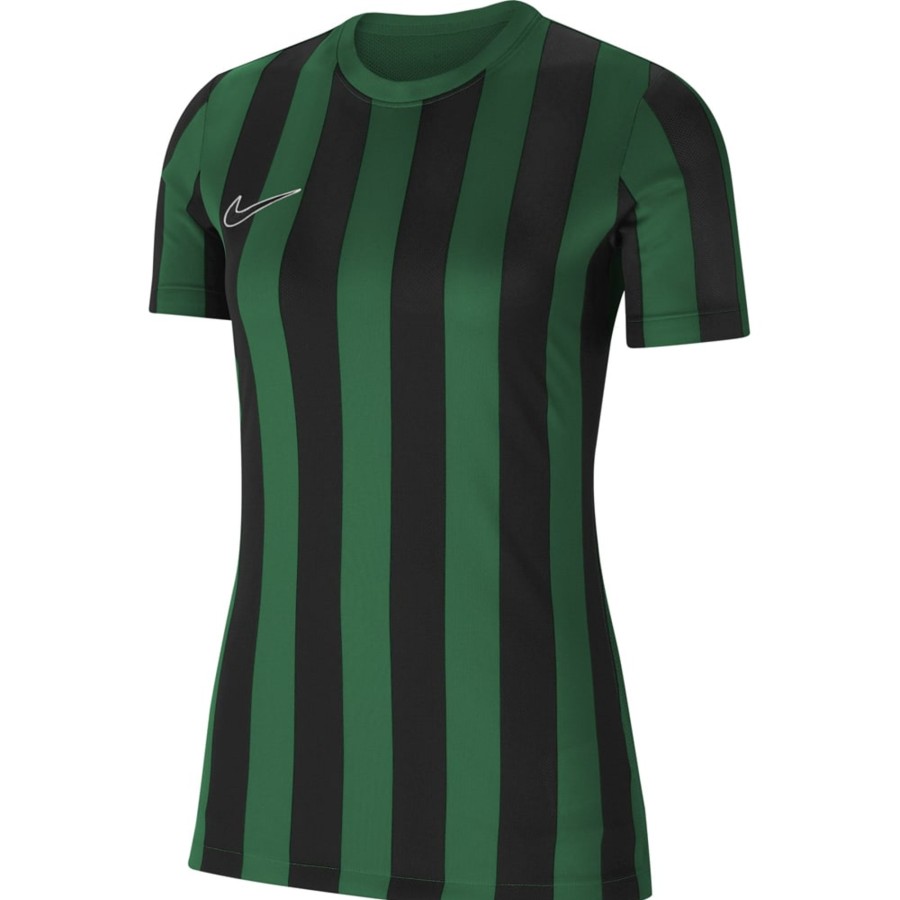 Damen Nike Trikots | Nike Damen Kurzarm Trikot Striped Division Iv Grun-Schwarz