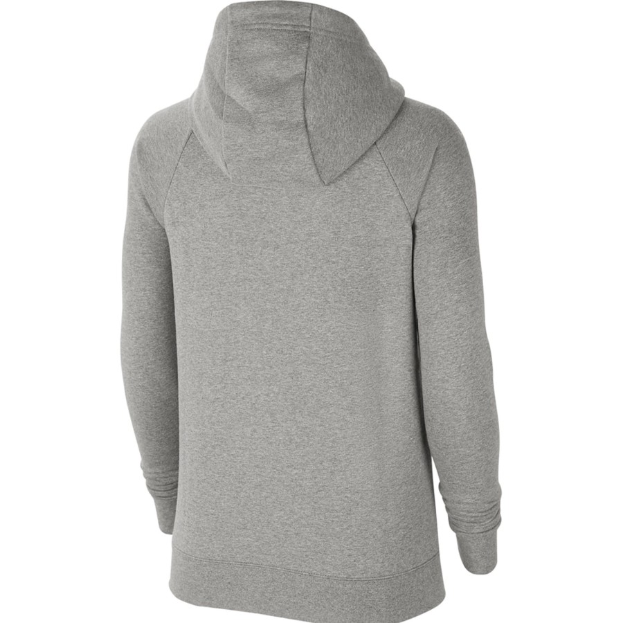 Damen Nike Jacken | Nike Damen Full Zip Fleece Hoodie Park 20 Grau-Schwarz