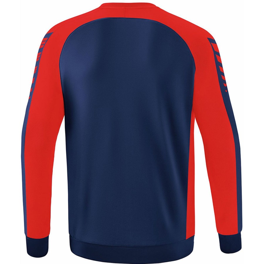 Kinder Erima Sweatshirts | Erima Kinder Sweatshirt Six Wings Blau-Rot