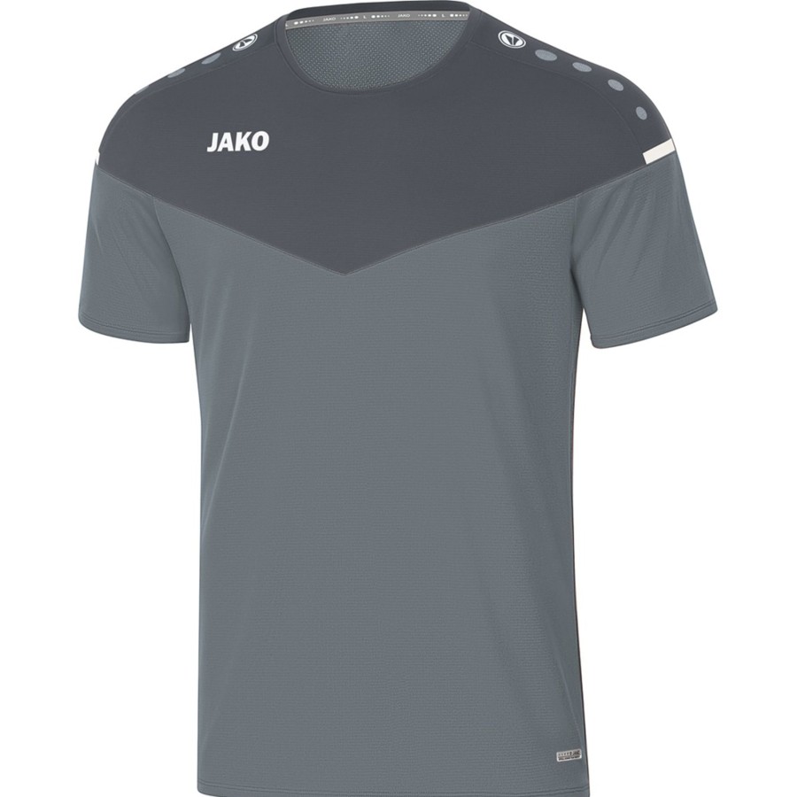 Herren Jako T-Shirts | Jako Herren T-Shirt Champ 2.0 Grau