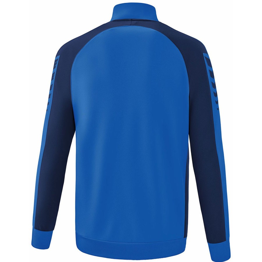 Kinder Erima Jacken | Erima Kinder Trainingsjacke Six Wings Blau