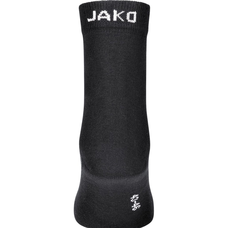 Kinder Jako Socken | Jako Freizeitsocken Kurz 3Er Pack Schwarz