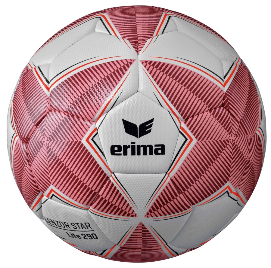 Sportausruestung Erima | Erima Fusball Senzor-Star Lite 290 Gr.4 Rot-Bordeaux