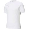 Damen Puma T-Shirts | Puma T-Shirt Teamcup Casuals Weis-Grau