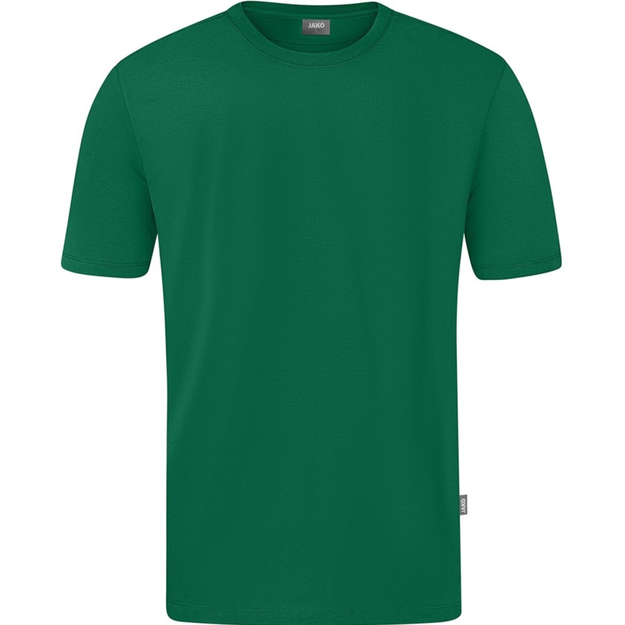 Herren Jako T-Shirts | Jako Herren T-Shirt Doubletex Grun