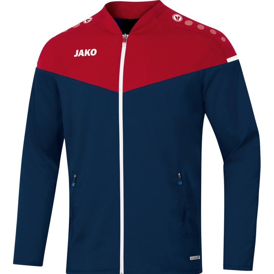 Kinder Jako Jacken | Jako Kinder Prasentationsjacke Champ 2.0 Blau-Rot