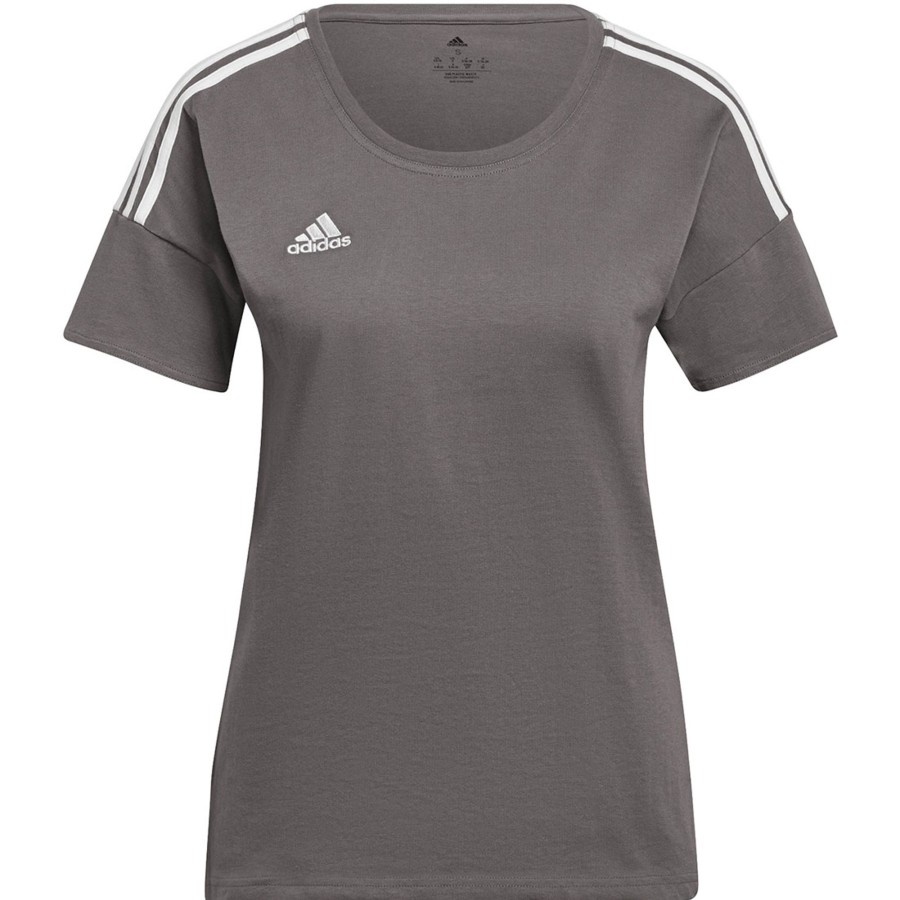 Damen Adidas T-Shirts | Adidas Damen T-Shirt Condivo 22 Grau