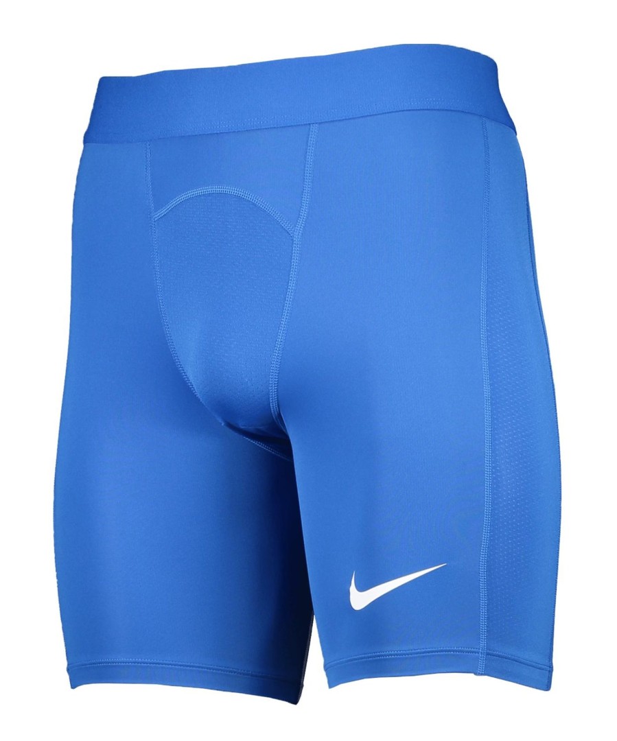 Herren Nike Tights | Nike Pro Strike Short Blau Weiss F463