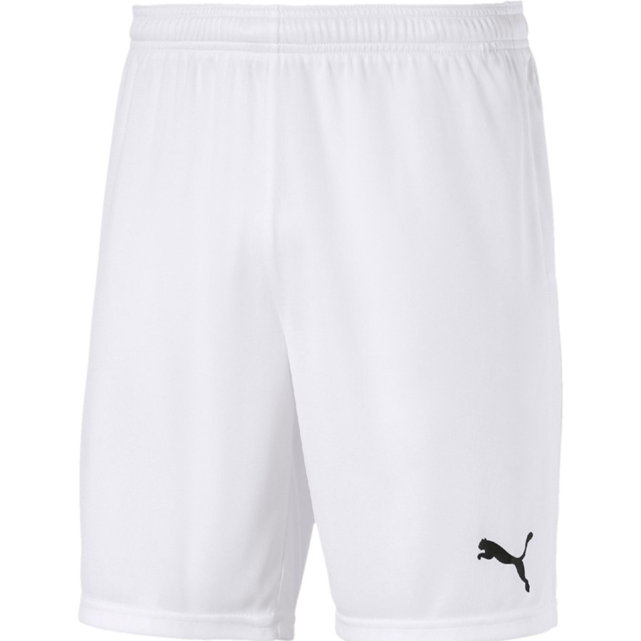 Herren Puma Shorts | Puma Knit Shorts Teamgoal 23 Weis