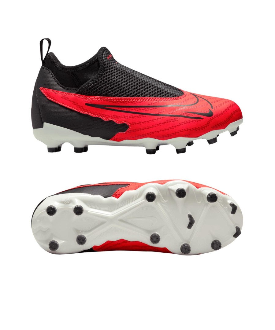 Sportschuhe Nike Nike Fusballschuhe | Nike Fusballschuh Kinder Phantom Gx Academy Df Fg/Mg Ready Rot Schwarz Weis