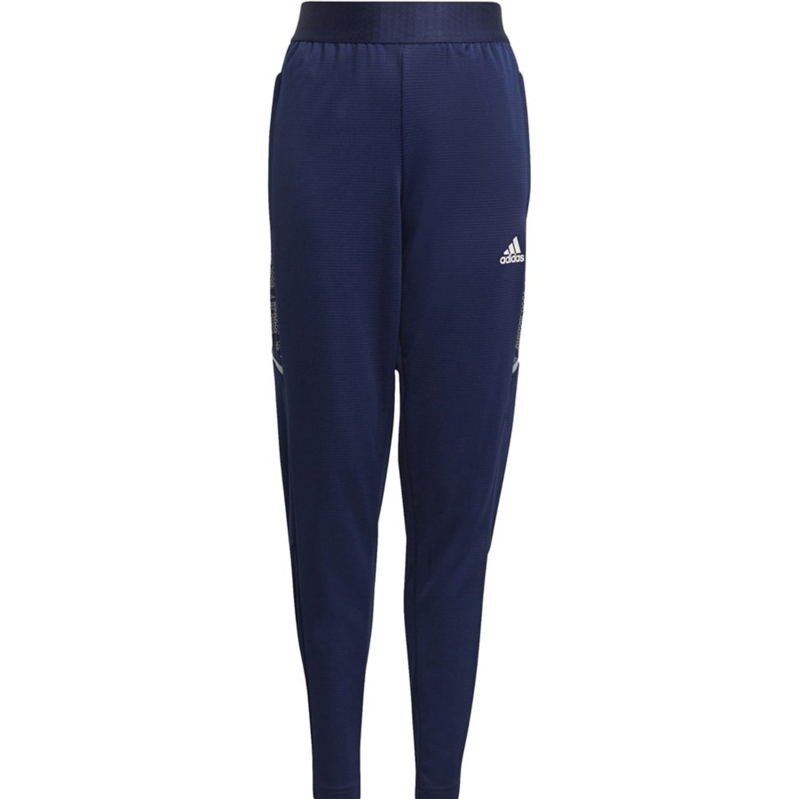 Kinder Adidas Trainingshosen | Adidas Kinder Trainingshose Condivo 21 Blau-Weis