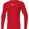 Kinder Jako Baselayer | Jako Kinder Longsleeve Comfort 2.0 Rot