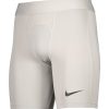 Herren Nike Tights | Nike Pro Strike Short Grau Schwarz F052