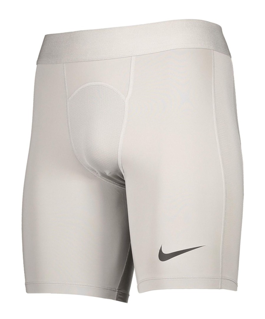 Herren Nike Tights | Nike Pro Strike Short Grau Schwarz F052