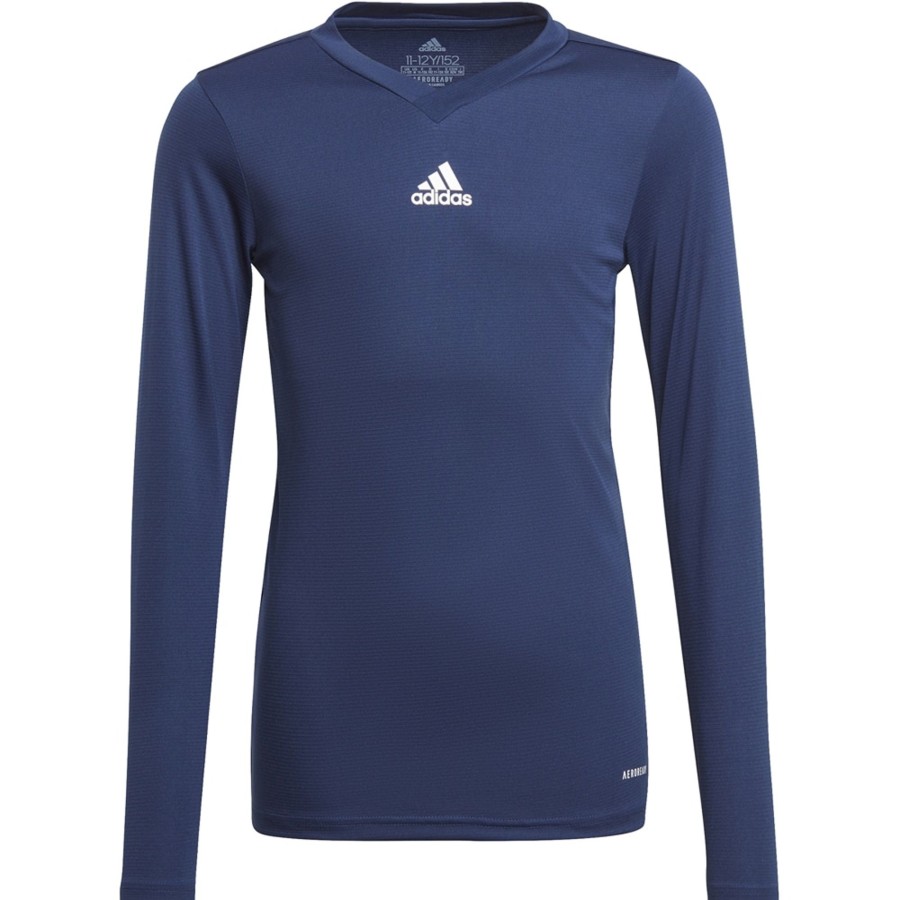 Kinder Adidas Baselayer | Adidas Kinder Langarm Base Shirt Team Blau