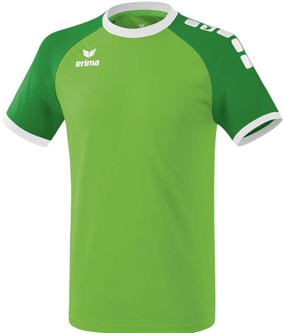 Herren Erima Trikots | Erima Zenari 3.0 Trikot Grun-Smaragd-Weis