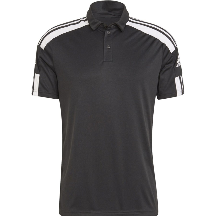 Herren Adidas Polo-Shirts | Adidas Herren Poloshirt Squadra 21 Schwarz-Weis