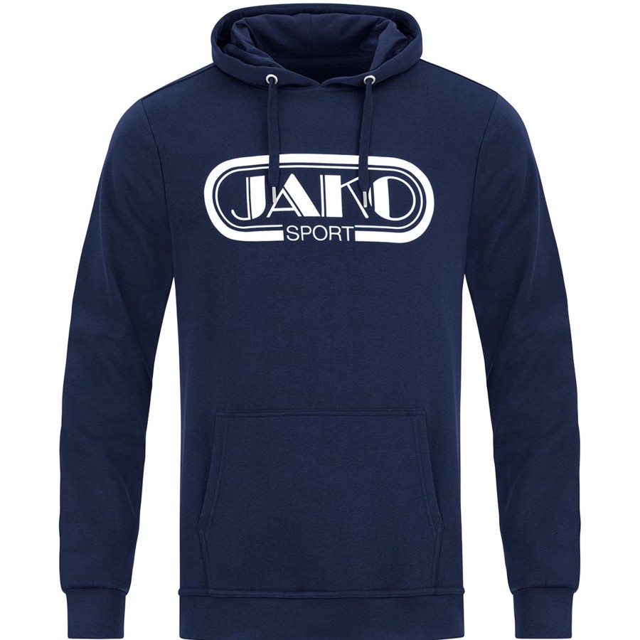 Herren Jako Hoodies | Jako Herren Kapuzensweat Retro Marine