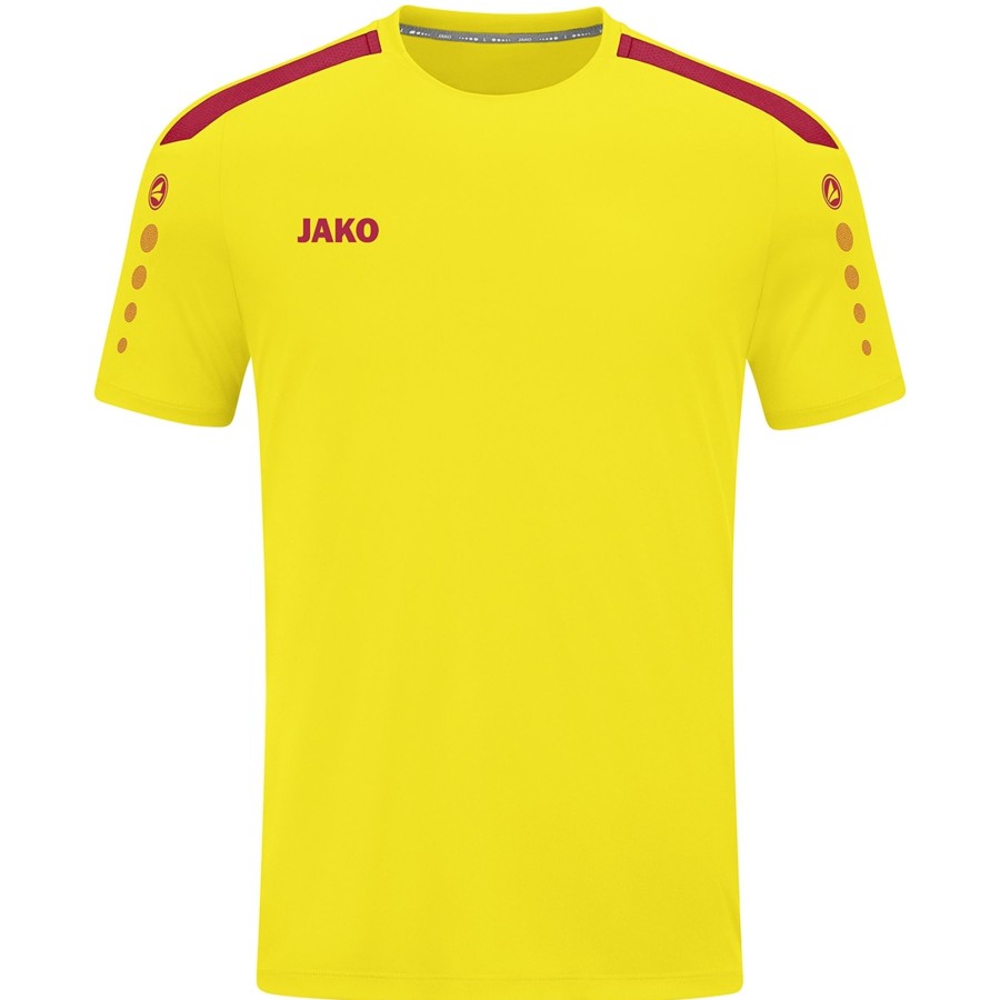 Herren Jako Trikots | Jako Herren Trikot Power Citro/Rot