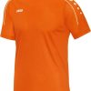 Herren Jako T-Shirts | Jako Classico T-Shirt Neonorange