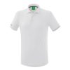 Herren Erima Polo-Shirts | Erima Funktionspolo New White Gunstig