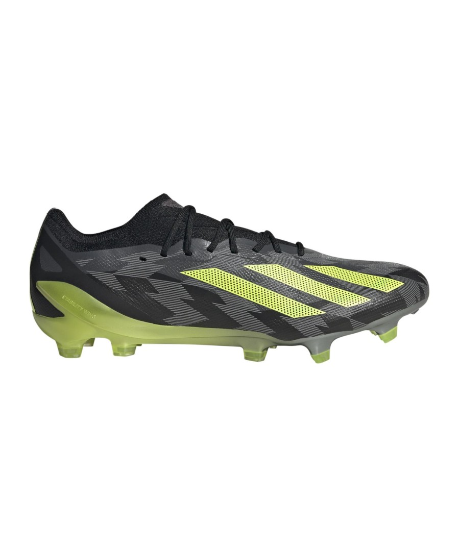 Sportschuhe Adidas Adidas Fusballschuhe | Adidas Fusballschuh X Crazyfast.1 Fg Crazycharged Schwarz Gelb Grau