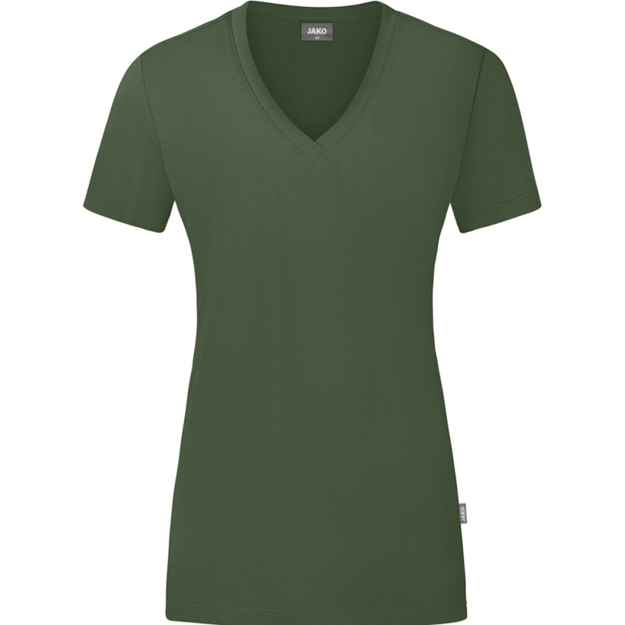 Damen Jako T-Shirts | Jako Damen T-Shirt Organic Grun