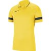 Kinder Nike Polo-Shirts | Nike Kinder Poloshirt Academy 21 Gelb-Schwarz