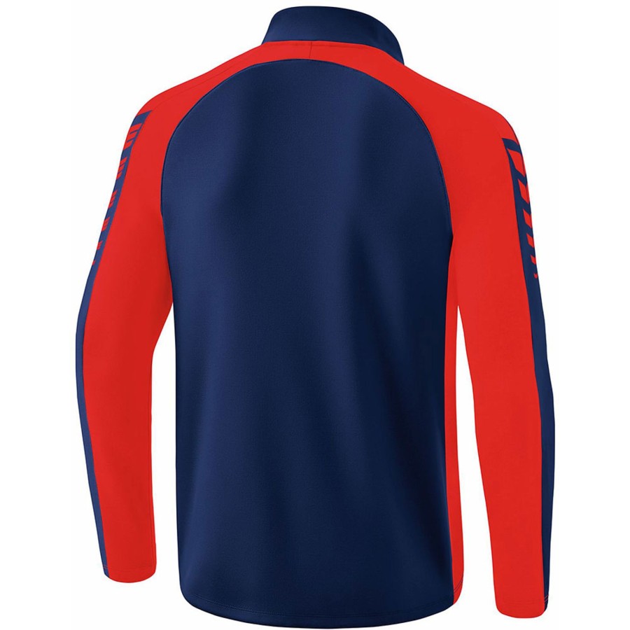 Kinder Erima Sweatshirts | Erima Kinder Trainingstop Six Wings Blau-Rot