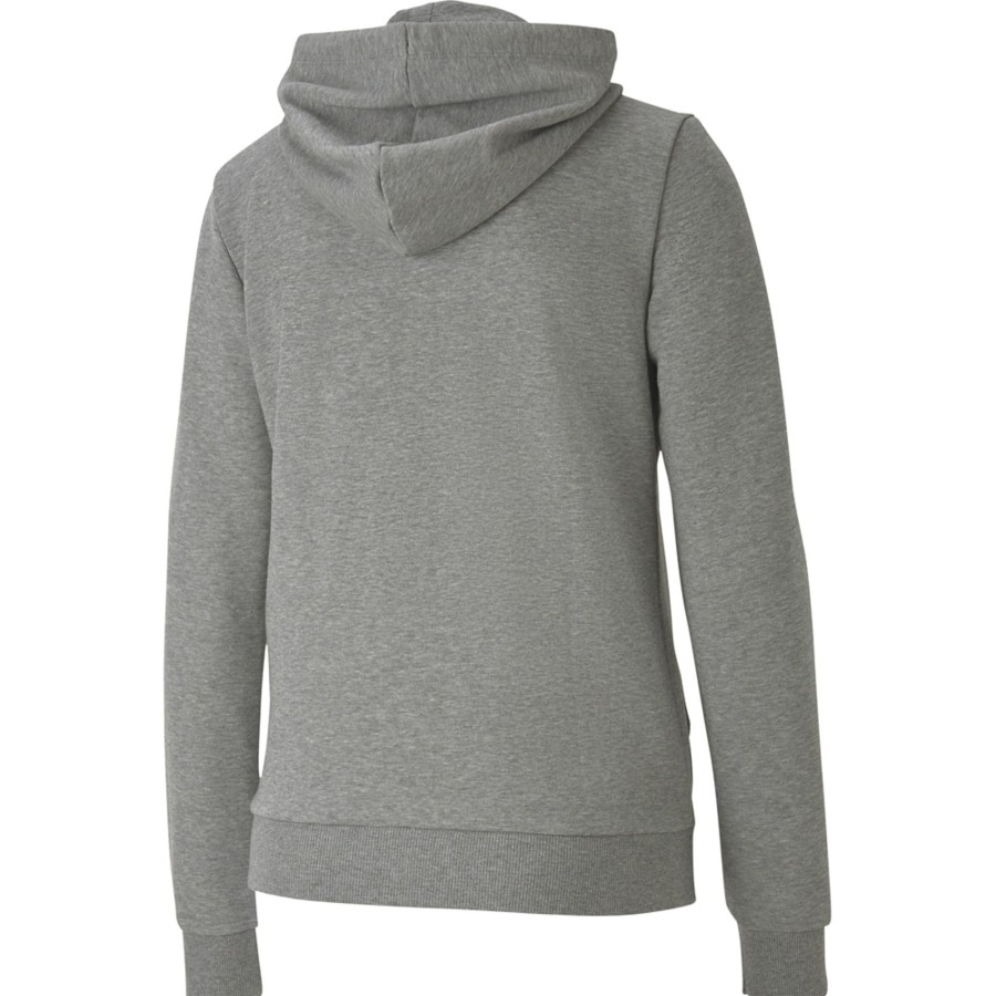 Damen Puma Hoodies | Puma Damen Zip-Hoodie Teamgoal 23 Casuals Grau