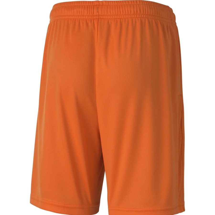 Kinder Puma Shorts | Puma Kinder Knit Shorts Teamgoal 23 Orange