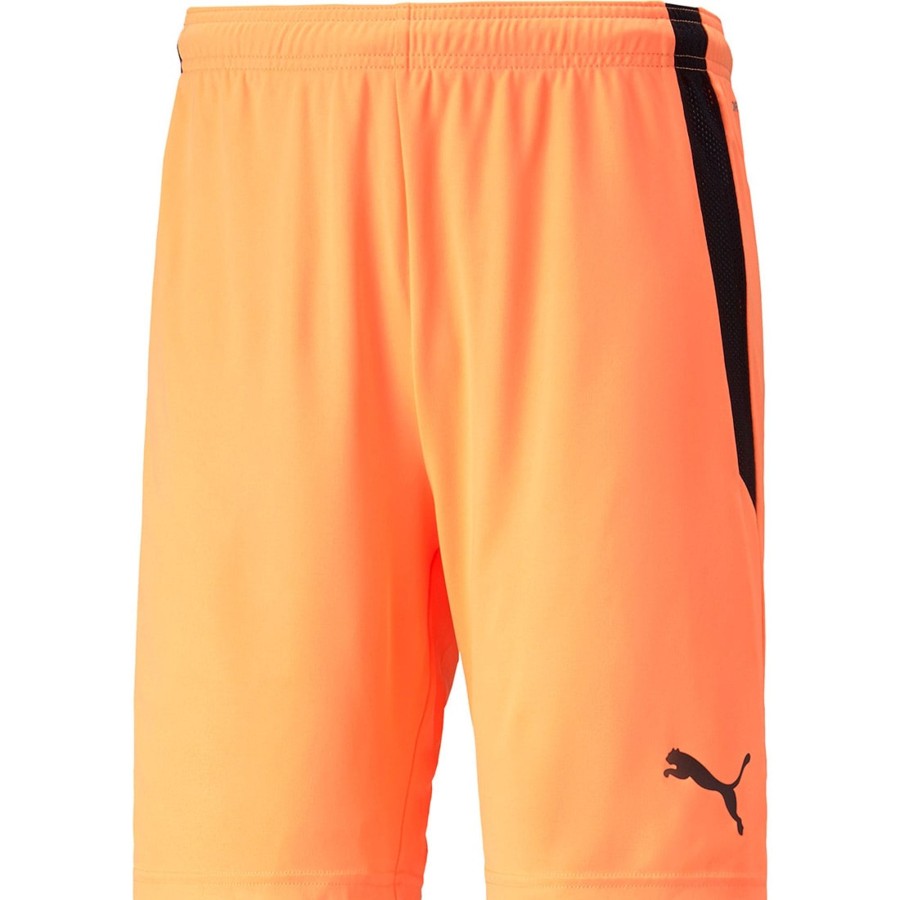 Kinder Puma Shorts | Puma Kinder Shorts Teamliga Orange-Schwarz