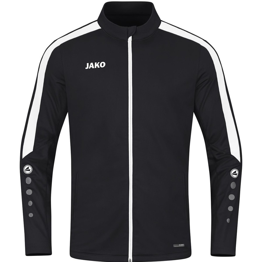 Damen Jako Jacken | Jako Damen Polyesterjacke Power Schwarz