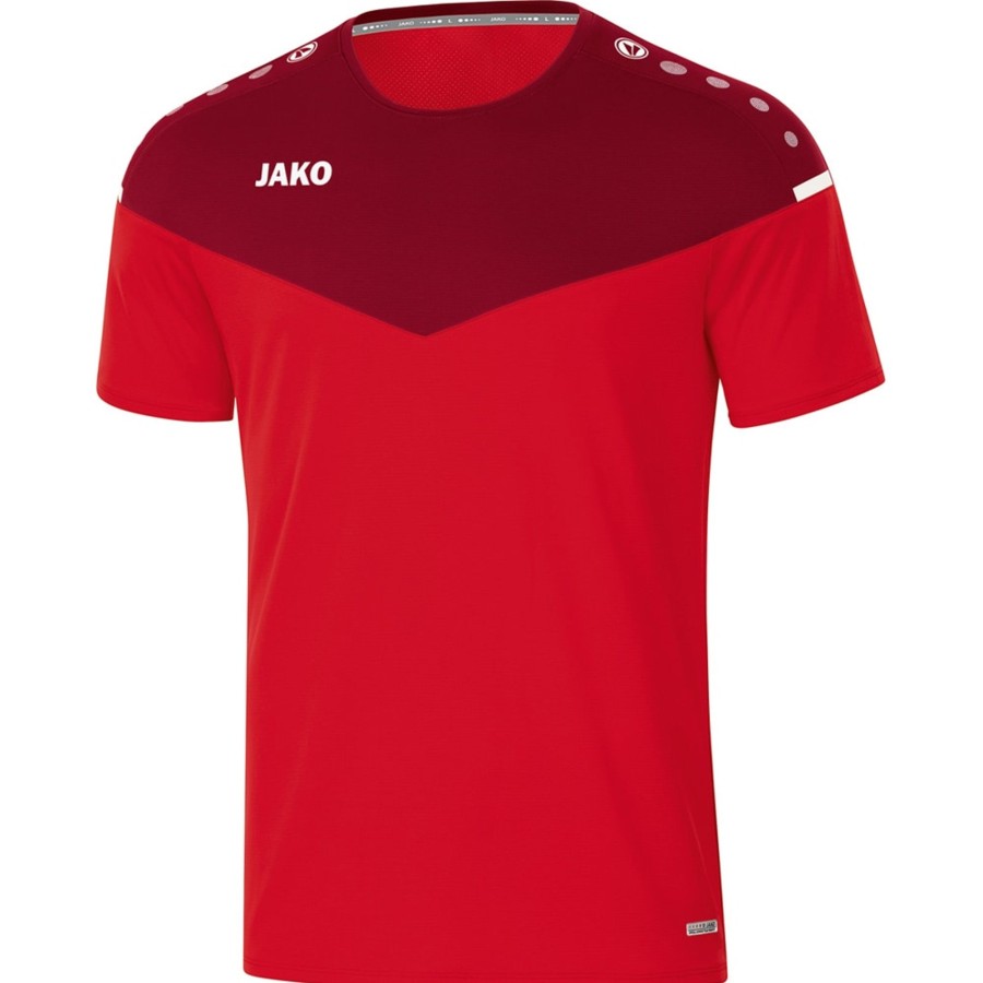 Herren Jako T-Shirts | Jako Herren T-Shirt Champ 2.0 Rot