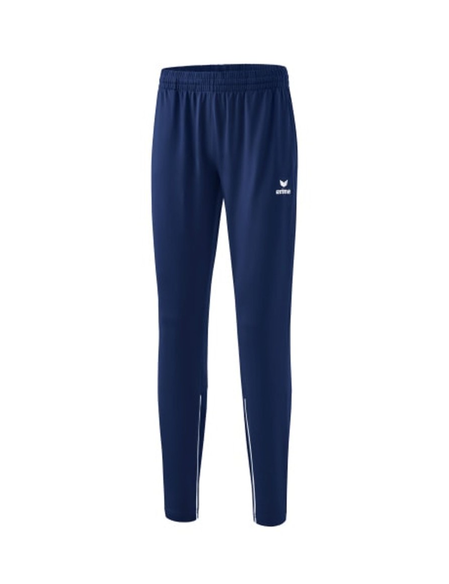 Damen Erima Trainingshosen | Erima Damen Performance Trainingshose New Navy/Weis Gunstig