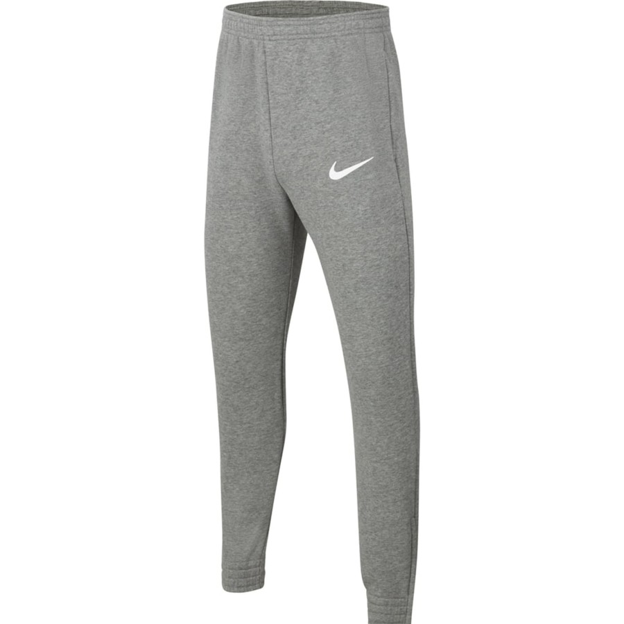 Kinder Nike Trainingshosen | Nike Kinder Fleece Trainingshose Park 20 Grau-Weis