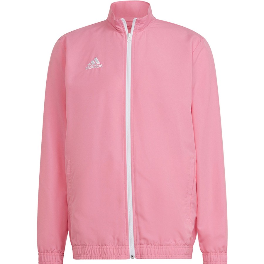 Herren Adidas Jacken | Adidas Prasentationsjacke Entrada 22 Rosa