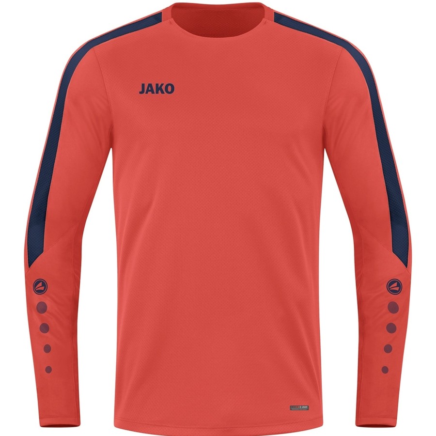 Herren Jako Sweatshirts | Jako Herren Sweat Power Flame/Marine