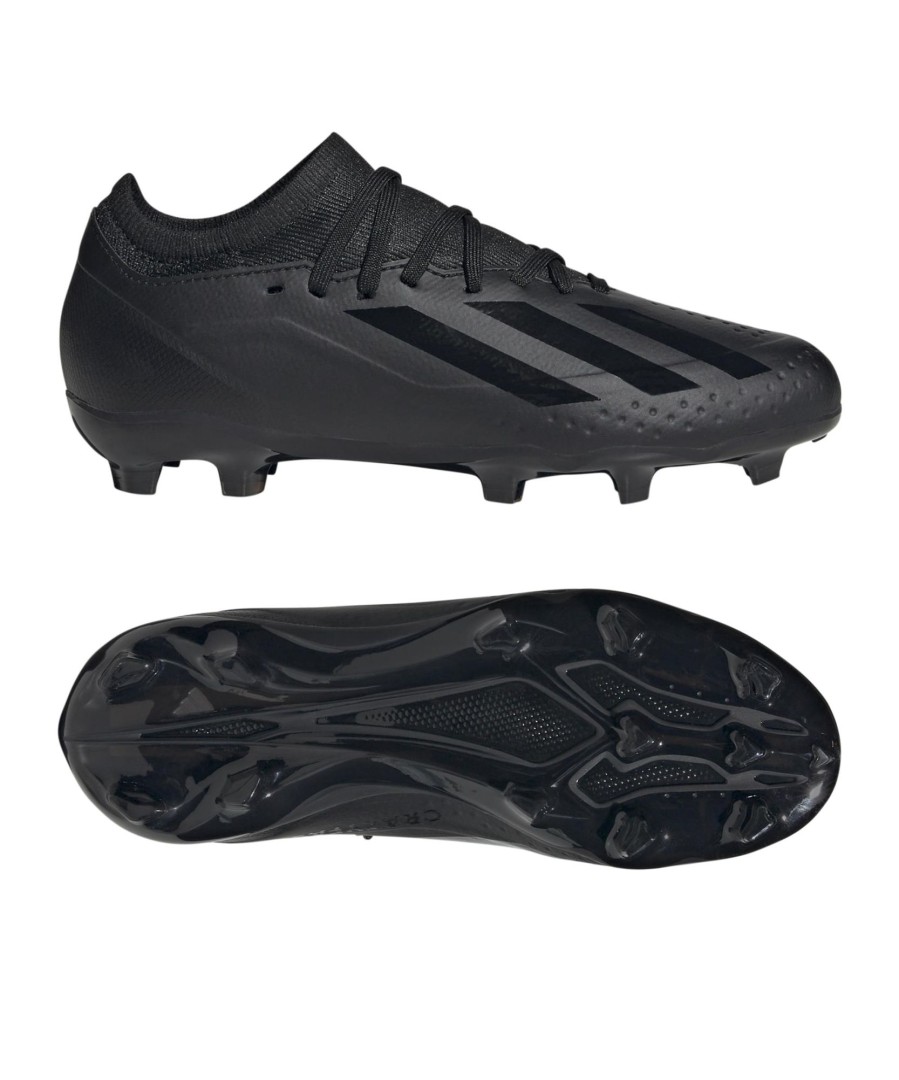 Sportschuhe Adidas Adidas Fusballschuhe | Adidas Fusballschuh Kinder X Crazyfast.3 Fg Nightstrike Schwarz