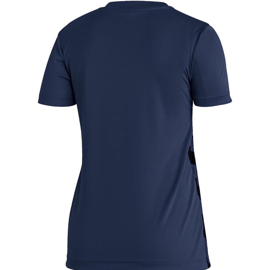 Damen Adidas Trikots | Adidas Damen Gfx Trikot Entrada 22 Blau-Schwarz