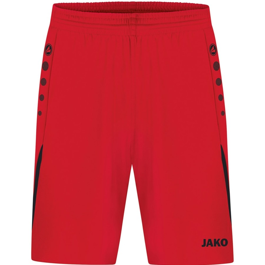 Kinder Jako Shorts | Jako Kinder Sporthose Challenge Rot-Schwarz