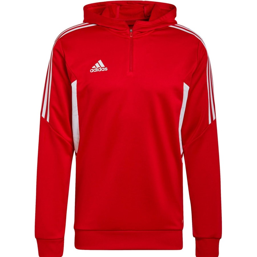 Herren Adidas Hoodies | Adidas Hoodie Condivo 22 Rot