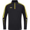 Herren Jako Sweatshirts | Jako Herren Ziptop Power Schwarz/Citro