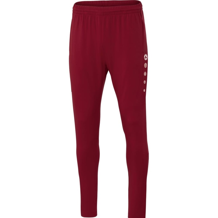 Herren Jako Trainingshosen | Jako Herren Trainingshose Premium Rot