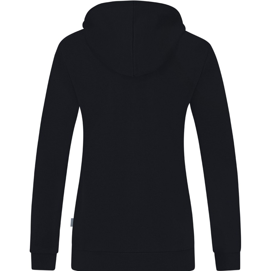 Damen Jako Jacken | Jako Damen Kapuzenjacke Organic Schwarz