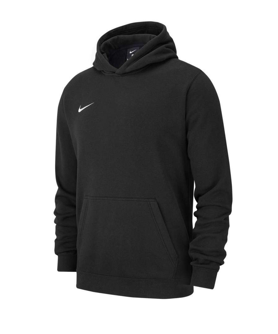 Kinder Nike Sweatshirts | Nike Club 19 Fleece Hoody Kids Schwarz F010