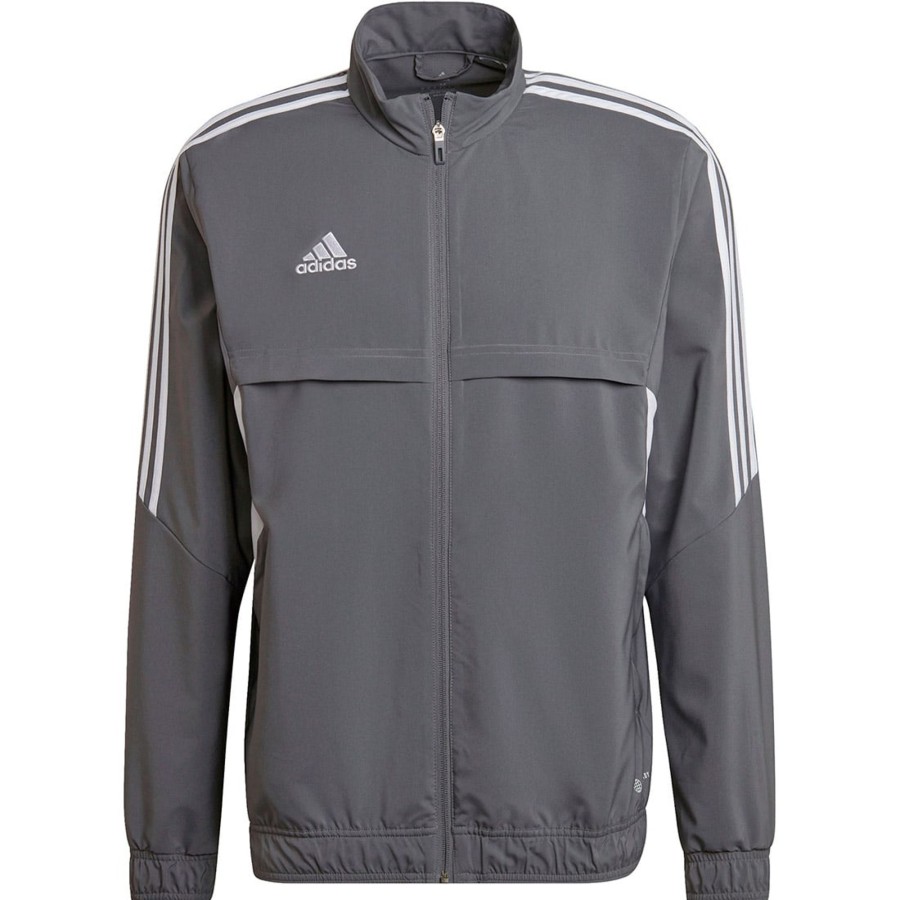 Herren Adidas Jacken | Adidas Prasentationsjacke Condivo 22 Grau