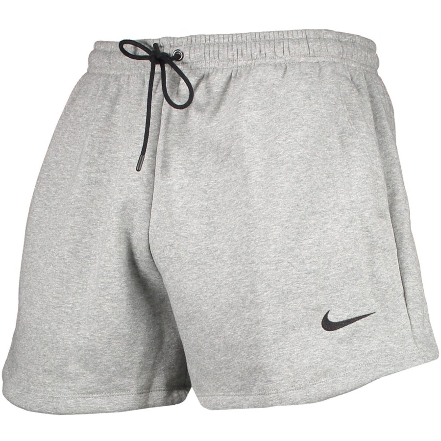 Damen Nike Shorts | Nike Damen Fleece Shorts Park 20 Grau-Schwarz