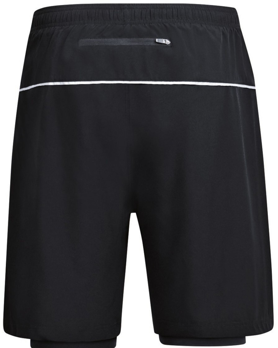 Herren Jako Shorts | Jako 2-In-1 Shorts Schwarz