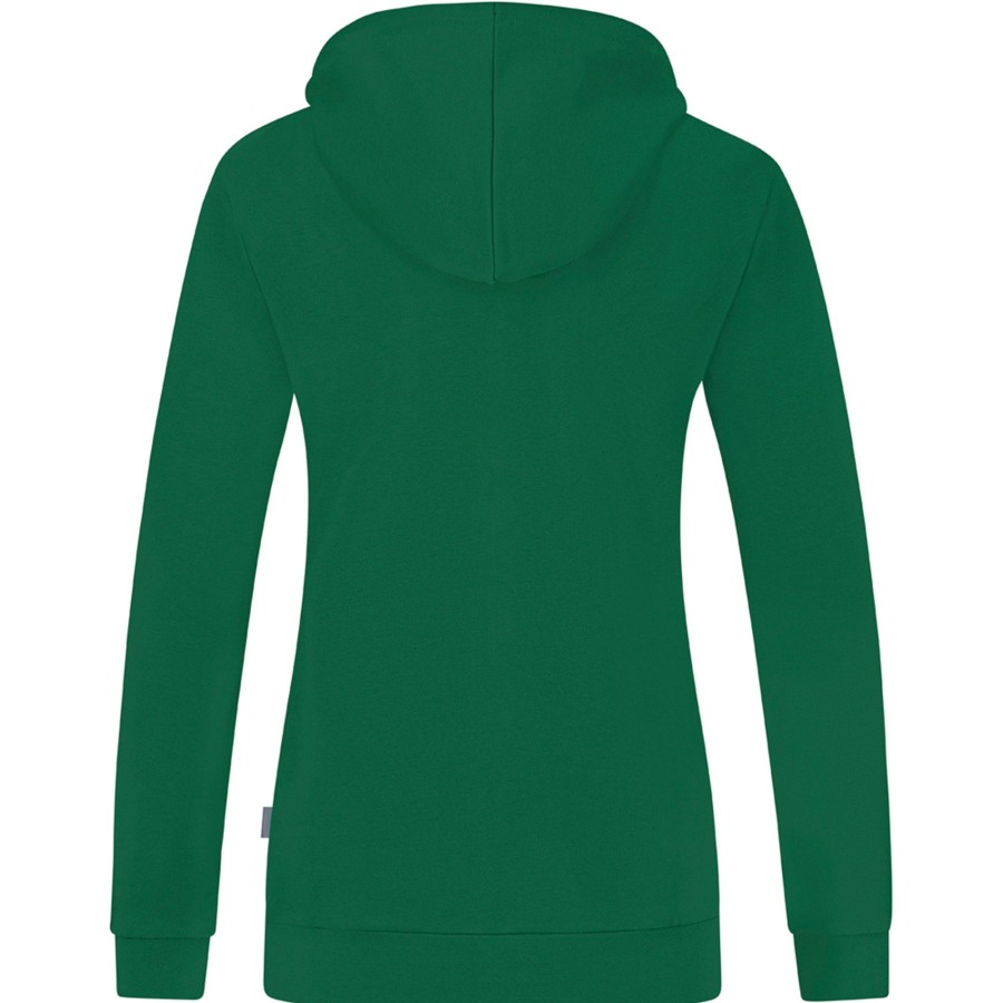 Damen Jako Jacken | Jako Damen Kapuzenjacke Organic Grun